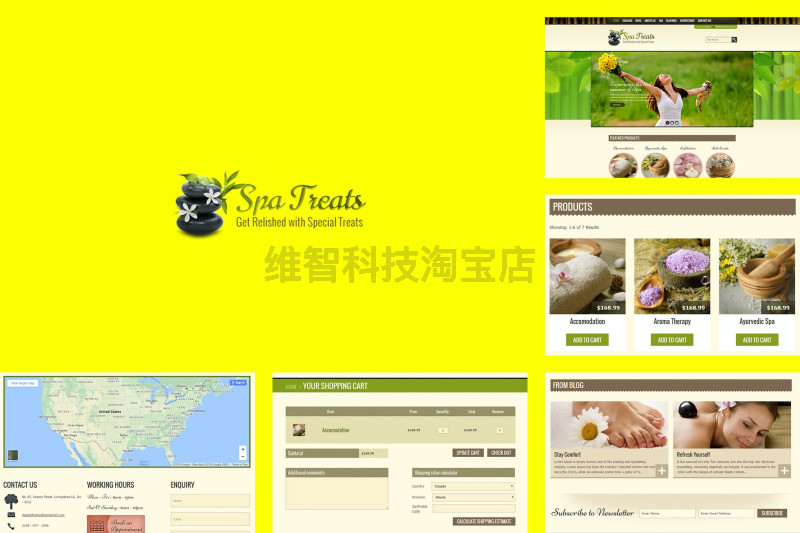 Spa Treats - Yoga and salon Shopify Theme