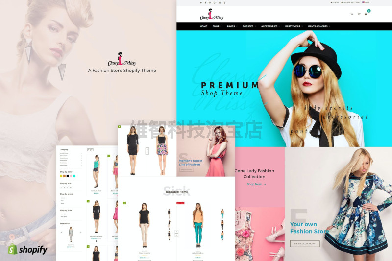 Classy Missy - A Fashion Store Shopify Theme