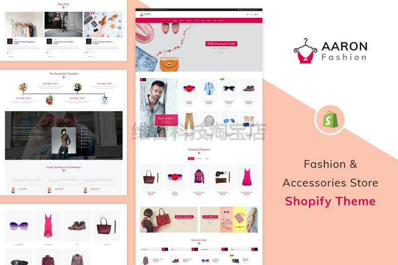 Aaron - Fashion Shopify Theme