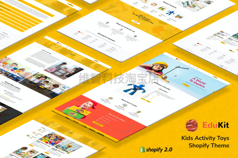 Edukit - Educational Toys Store Shopify Theme